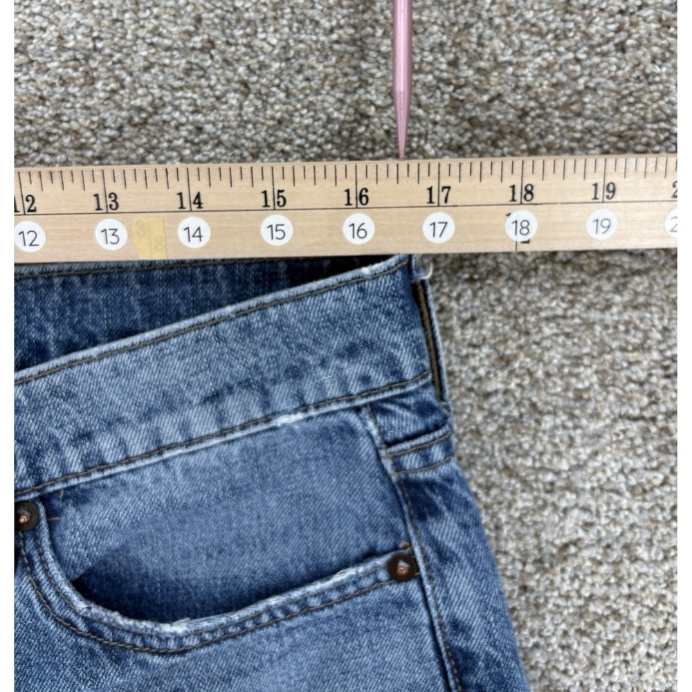 Lucky Brand Gilman Hemp 363 Vintage Straight Jeans Men's 32x32 Blue Hemp Cotton - Picture 8 of 11